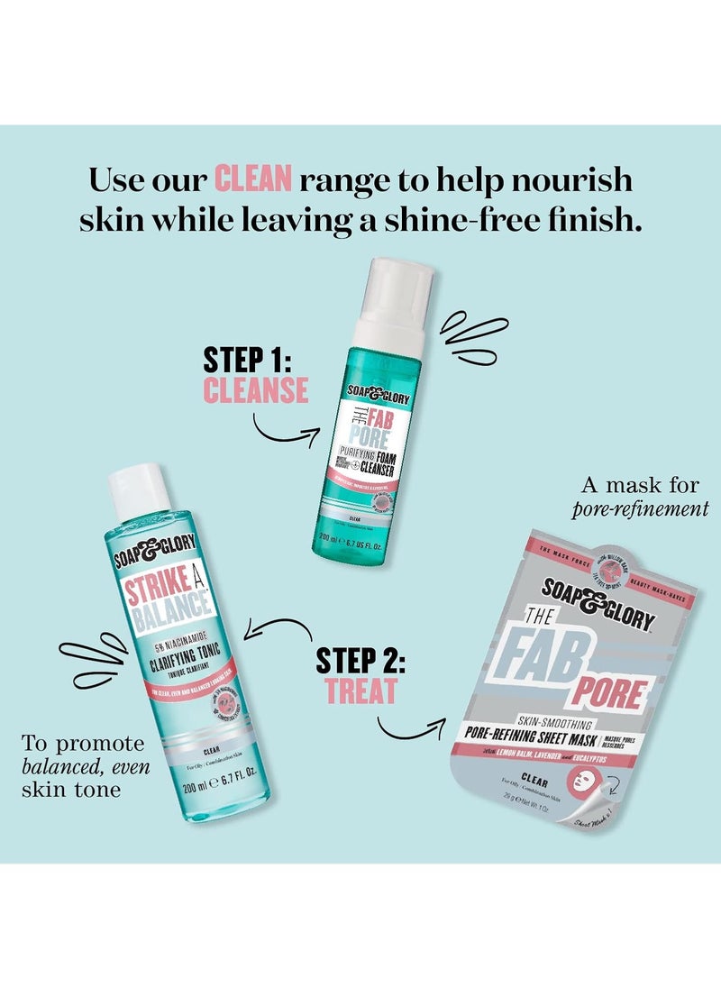 Soap & Glory Soap & Glory Face Soap and Clarity 3-In-1 Daily Detox Vitamin C Facial Wash, 350 ml  - Image 3