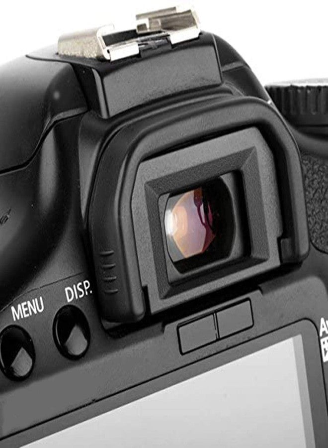 ChromLives Camera Eyecup Eyepiece Replacement Viewfinder Protector Compatible with Canon EF EOS 300D 350D 400D 450D 500D 550D 600D 1000D 1100D 700D 100D Canon Rebel XT XTi XS XSi T1i T2 T2i T3 T3i T4i T5i SL1 - Image 2