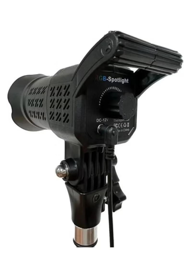 ار جي بي FSD-168 RGB Studio Light Spotlight لضبط الألوان للتصوير الفوتوغرافي مع حامل1 - Image 3
