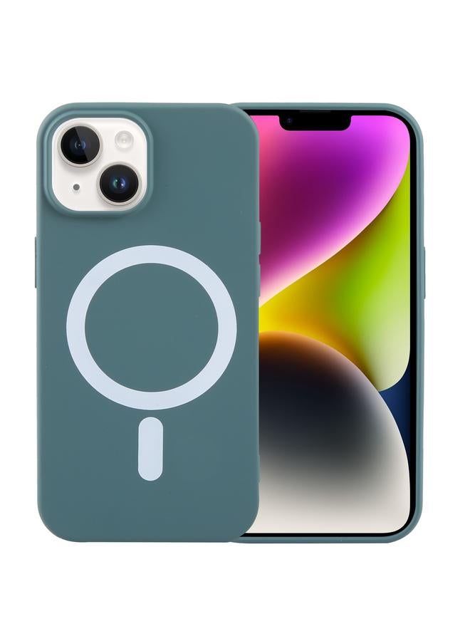 erorex Case For iPhone 14 Plus MagSafe Liquid Silicone Phone Case - Image 1