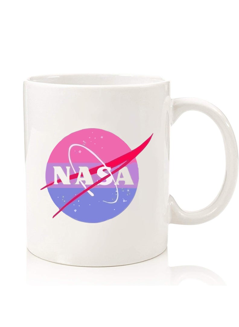 Theodor Premium Quality Two Sided Printed Coffee Mug Tea Cup For Home Office, Kids Men Women Nasa - Image 1