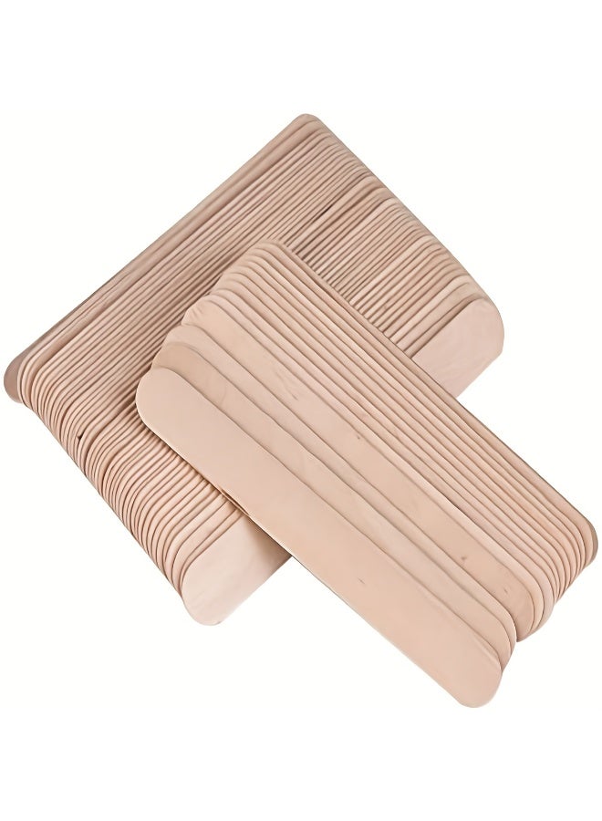 Wooden Tongue Depressor Wax Applicator Sticks, 15cm, 100 Pieces - Image 5