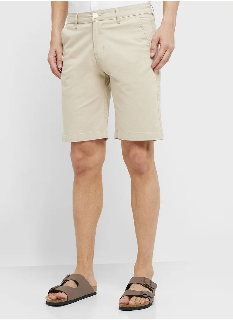 Robert Wood Pocket Detail Essential Shorts