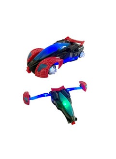 MUMS PLANET Spider-Man Transforming Car, Suitable for children aged 3 years and above  - Image 1