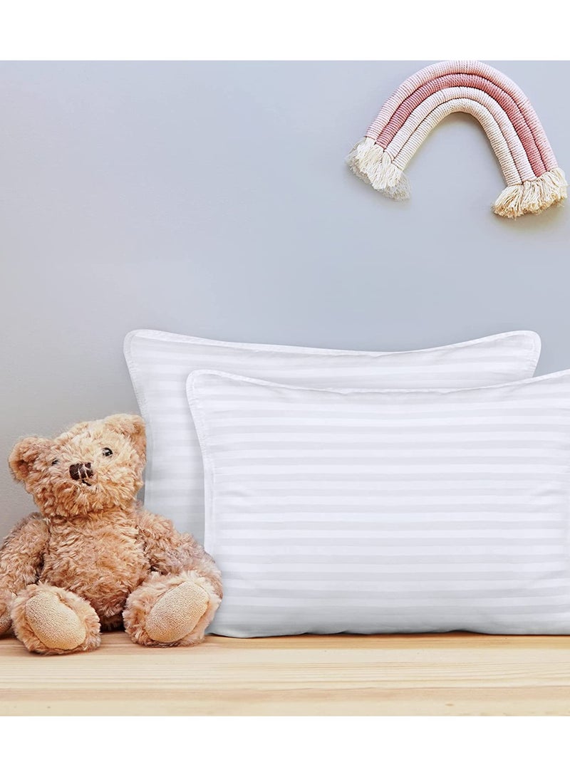 إي وورلد عبوة من قطعتين وسادة نوم للأطفال الصغار مصنوعة من مزيج القطن مع حشوة من البوليستر لغرفة المنزل والفندق - Image 5