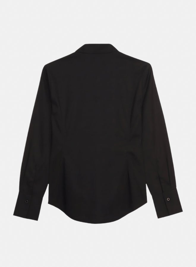Carina Asymmetrical Hem Shirt - Image 2