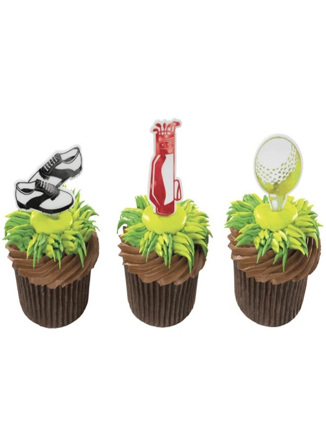 DecoPac Golf Cupcake Picks - 24 ct - Image 1