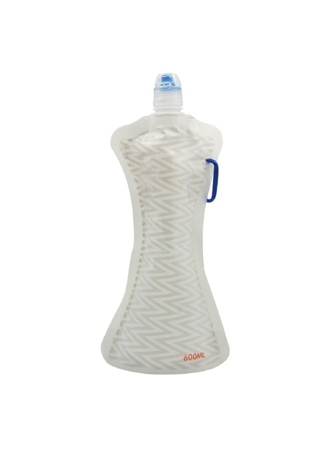 Y&F Shattaf Soft Bottle Traveller Sprayer White and Light Brown 600ml SV-YF-HHS - Image 2