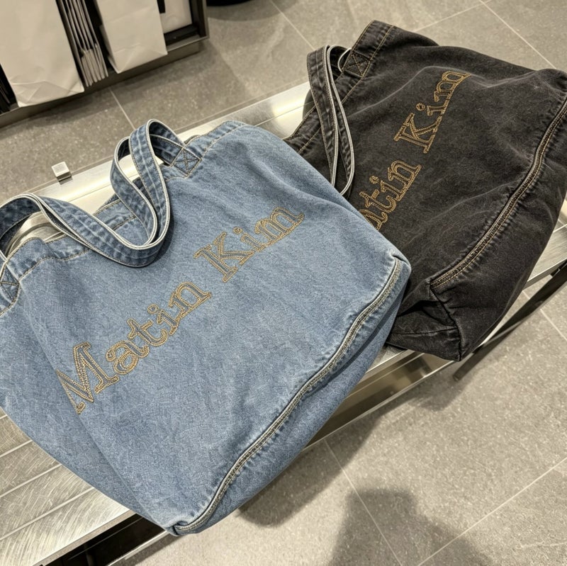 Matin Kim Denim Tote Bag - Image 2