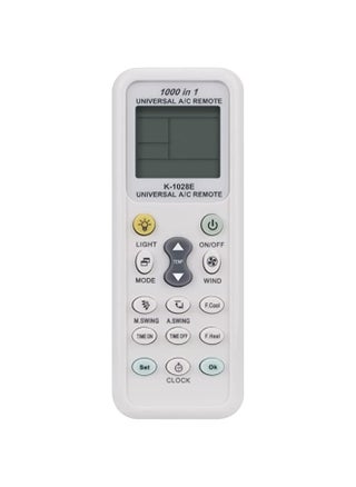K-1028E Remote Control Replace 1000 IN 1 UNIVERSAL A/C REMOTE CONTROL For Universal York Trane WFI Mcquary Carrier Air Conditioner A/C RemoteControl for Samsung for Panasonic for LG for Fujitsu Remote - pzsku/ZC3CED9037CFFF463000EZ/45/_/1683669919/eb2284c5-5deb-4bc3-bc85-e1c89b8f6d82
