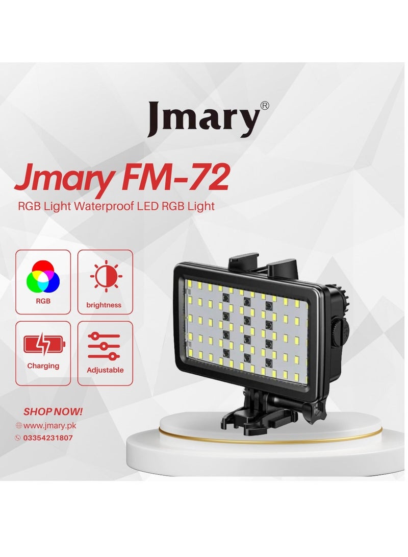 Jmary FM-72 RGB Light Waterproof LED RGB Light - Image 2
