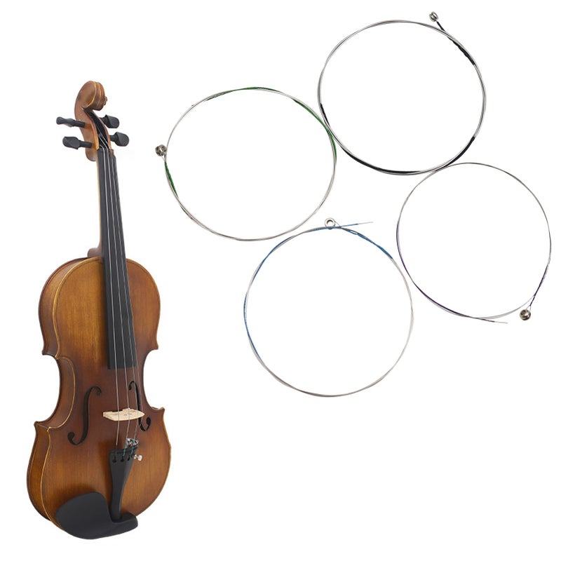 4 Pcs Violin Strings Uniform Tension Universal Steel Strings Professional Violin Replacement Accessories - Image 3