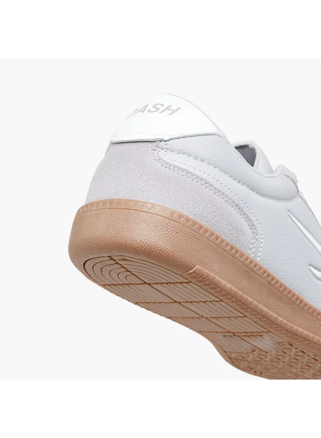 Dash Men Panelled Lace-Up Sneakers