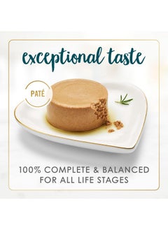 Fancy Feast Y Feast Salmon And Shrimp Feast Classic Grain Free Wet Cat Food Pate  (Pack Of 24) 3 Oz. Cans  - Image 2