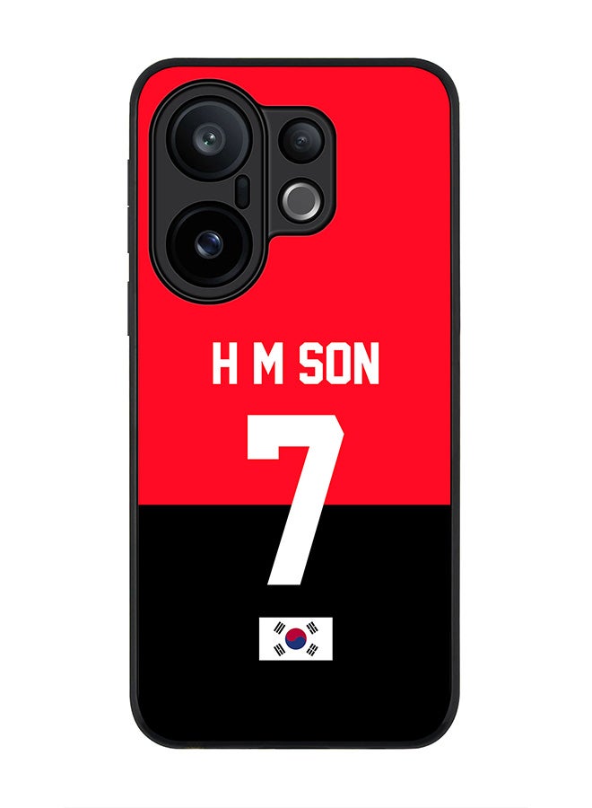 Stylizedd For vivo X200 FE / S30 Pro mini Case,Slim fit Camera Protection, Shockproof Thin Phone cover  - Football - South Korea - H M Son