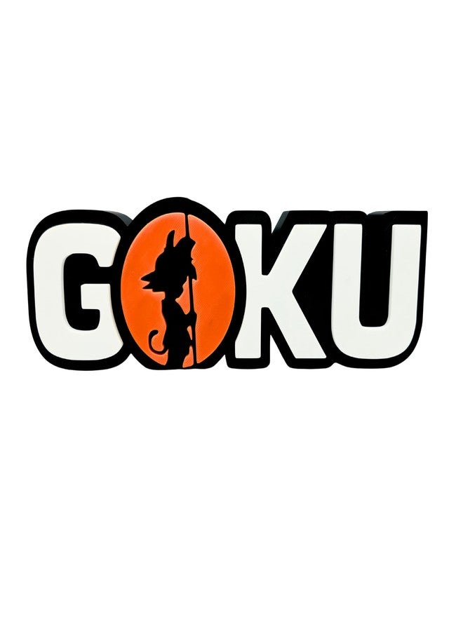 HOBIGO Kid Goku 3D Table Top Showpiece | Dragon Ball Anime Character Decorative Figurine for Desk, Room & Office Décor | 22.5Lx7.5Hx3W Centimeters | Pack of 1 - Image 1