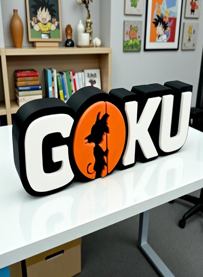 HOBIGO Kid Goku 3D Table Top Showpiece | Dragon Ball Anime Character Decorative Figurine for Desk, Room & Office Décor | 22.5Lx7.5Hx3W Centimeters | Pack of 1 - Image 2