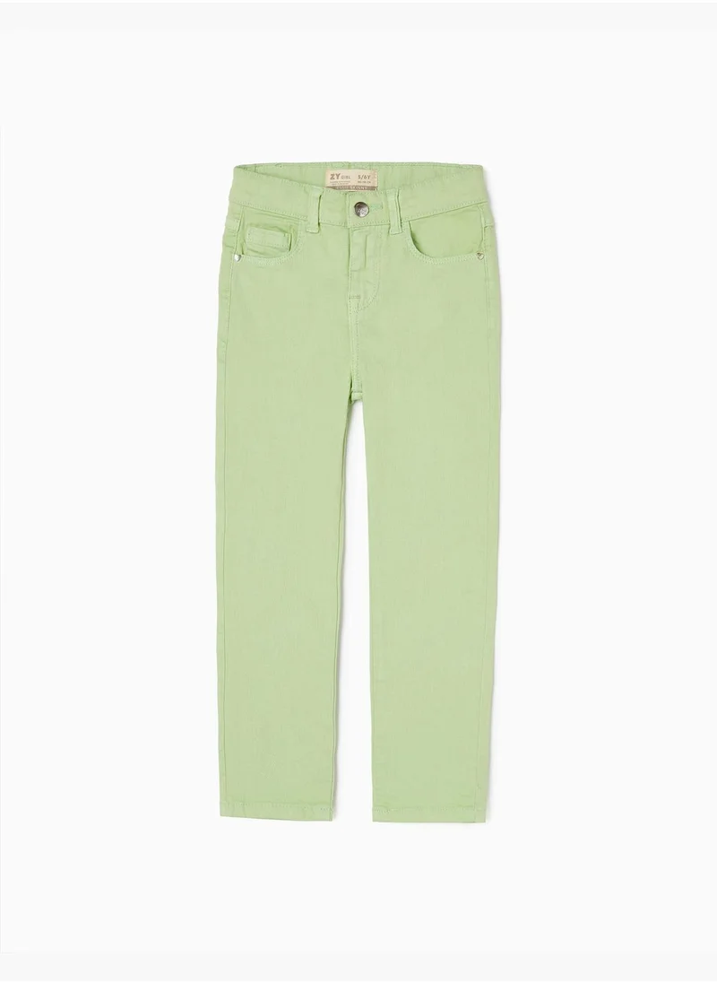 زيبي Zippy Cotton Twill Trousers For Girls Skinny