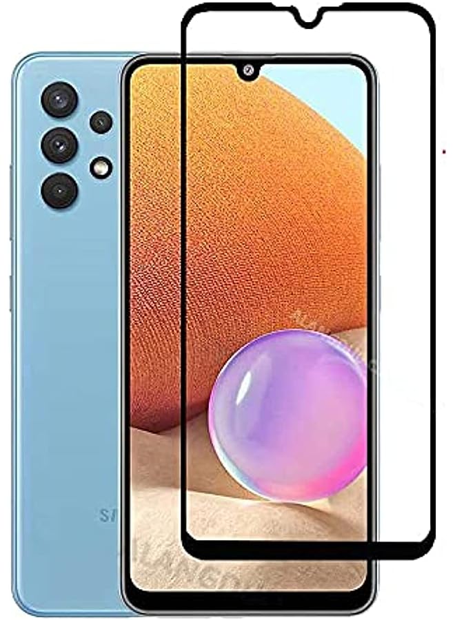 PROMASS Samsung Galaxy A32 4G / A31 Screen Protector Glass Full Glue Edge-to-Edge for Black by Nice.Store.UAE - Image 1