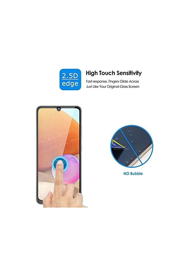 PROMASS Samsung Galaxy A32 4G / A31 Screen Protector Glass Full Glue Edge-to-Edge for Black by Nice.Store.UAE - Image 4