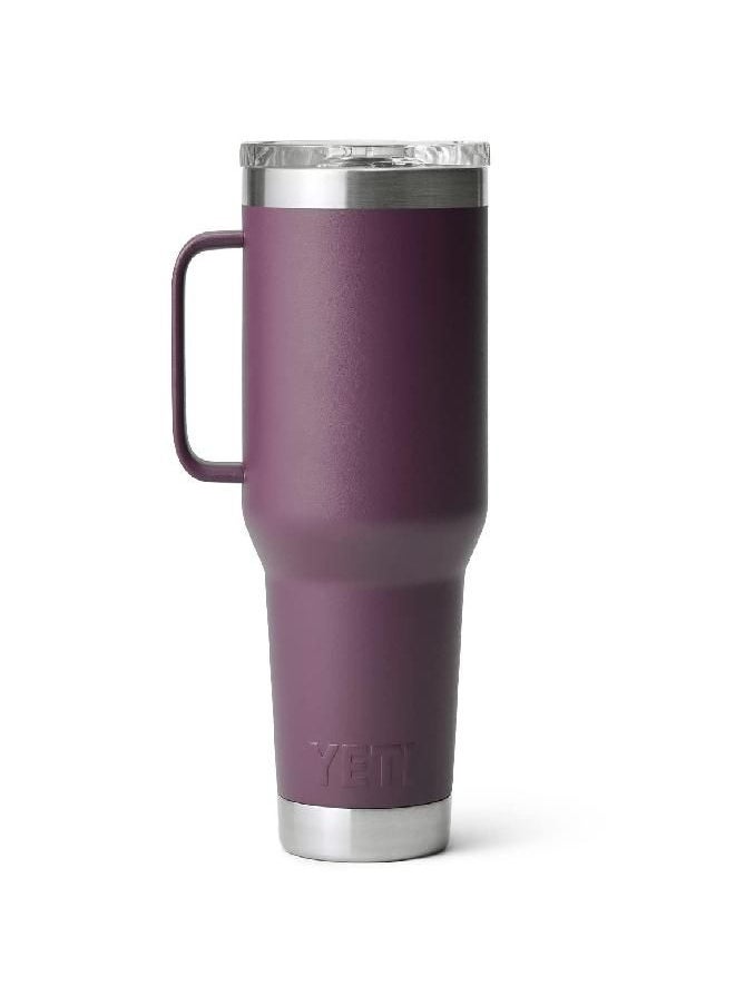 YETI Rambler 30 Oz Travel Mug, Stainless Steel, Vacuum Insulated With Stronghold Lid, Nordic Purple  - Image 3