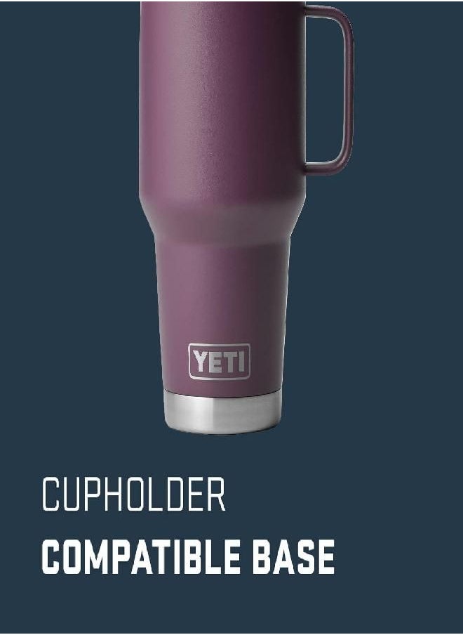 YETI Rambler 30 Oz Travel Mug, Stainless Steel, Vacuum Insulated With Stronghold Lid, Nordic Purple  - Image 5