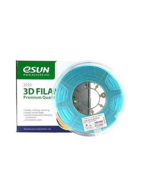 Printing Filament For 3D Printer Light Blue