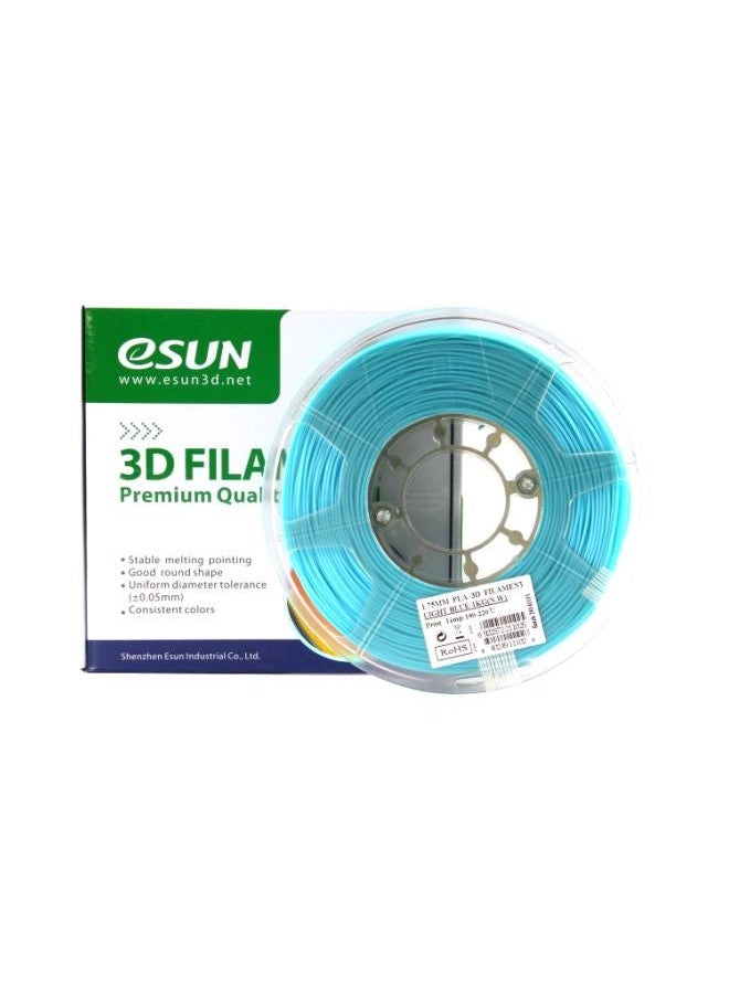 NIBEMINENT Printing Filament For 3D Printer Light Blue 