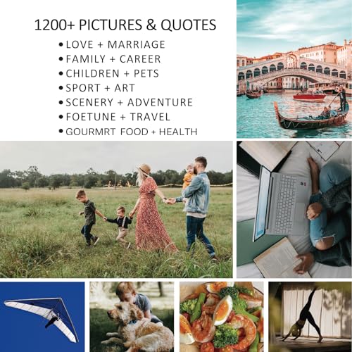 PAGEMORE Vision Board Book - 1200+ New and Improved Vision Board Pictures and Quotes for Vision Board Kit,Realize Dreams and Create Life Goals, Magazine for Vision Board Clip Art and Collage Book - Image 3