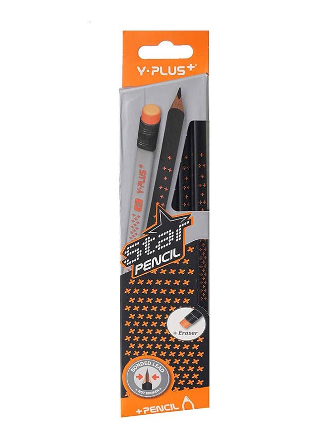 YPlus Star Pencil With Eraser