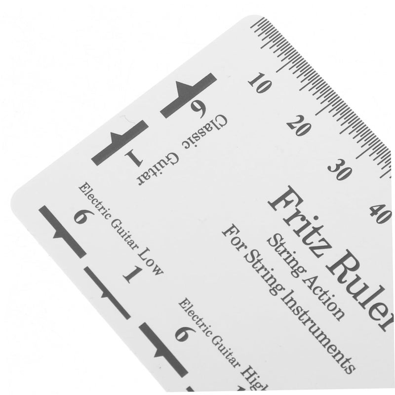 Electrical Guitar Fretboard Ruler Luthier Tool Radius Gauge Bass Setup - Image 4