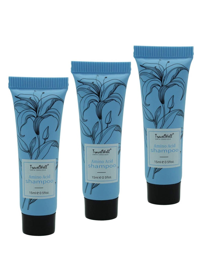 Travelwell Travel Well Flower Series Hotel Travel Size Guest Shampoo 05 Fl Oz15ml Individually Wrapped 200 Tubes per Box 