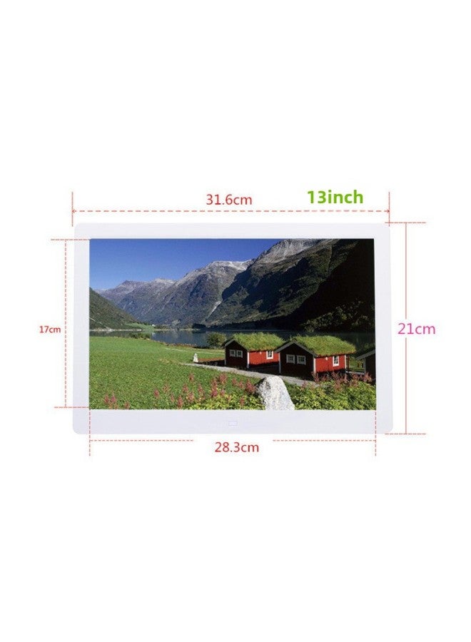 Direct Spot Special 13 Inch HD Digital Photo Frame Electronic Photo Album Electronic Photo Frame Timing Switch Machine-Color:Black - Image 3