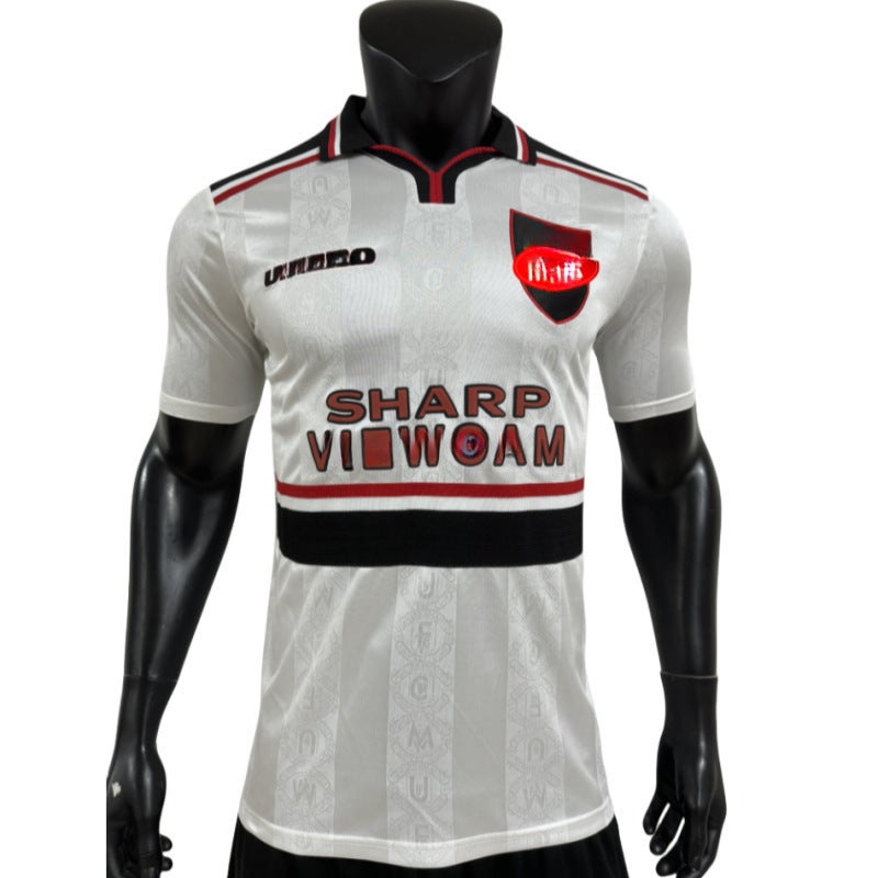 Retro Football Uniform Series Jersey Bar S Germany Spain Santos Ac Man L Can Be Printed - Image 5