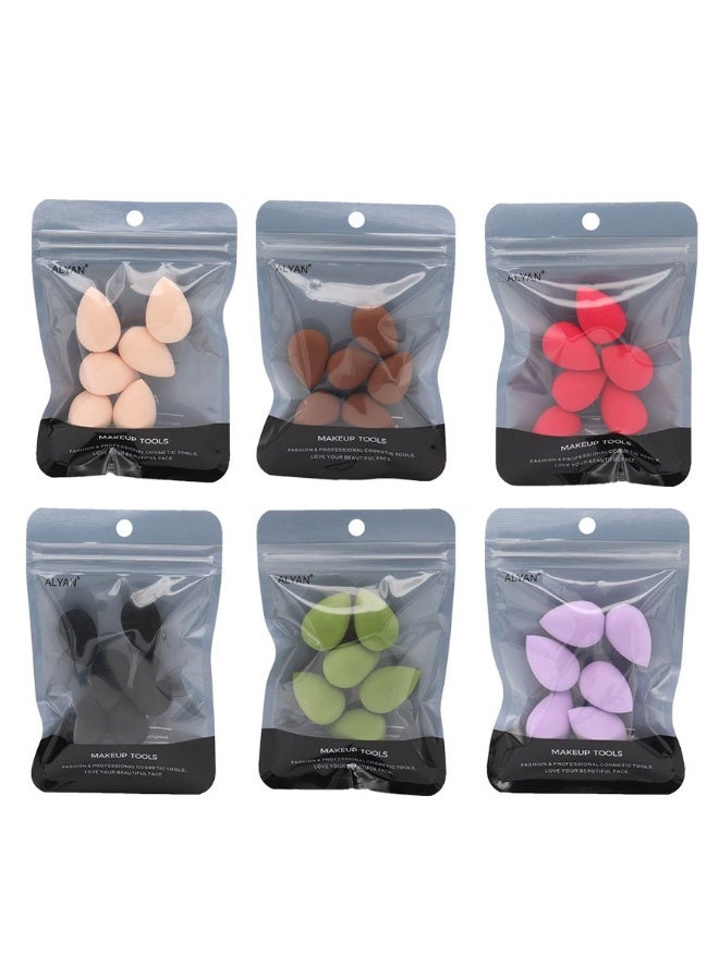 Beauenty Mini Beauty Egg Cotton Super Soft Powder Puff with Powderless Eyeshadow Mini Beauty Egg Cotton Super Soft Powder Puff with powderless Eyeshadow Brown - Image 2