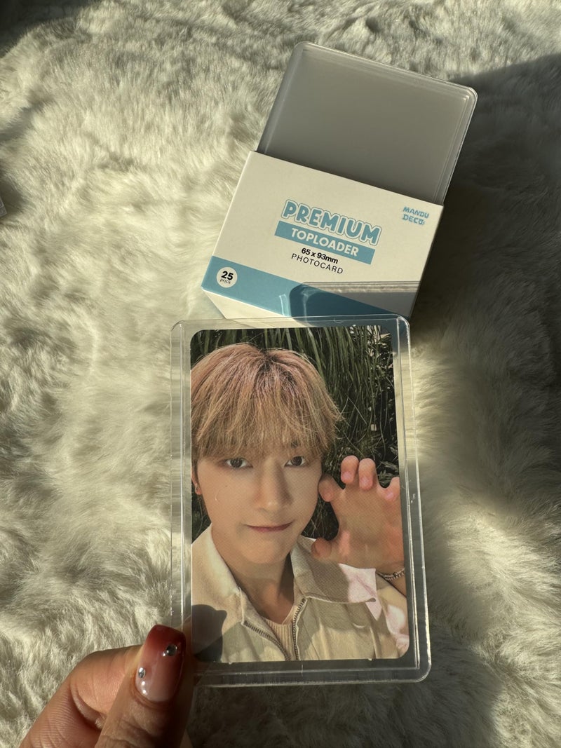 Mandu Deco PVC Free Toploaders, Perfect Fit for Kpop Album Sized Photocards, 2.5" x 3.5" (Pack of 25) - Image 4
