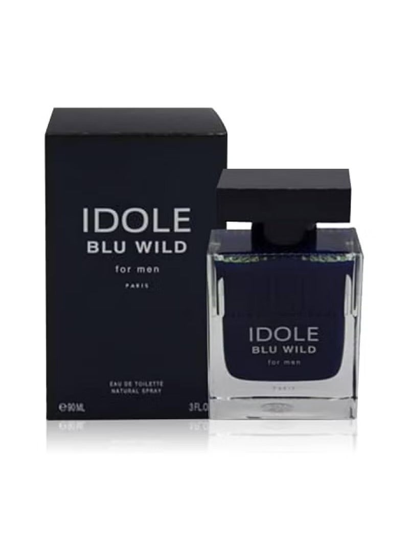 Idole Blu Wild EDT 90ml - Image 2