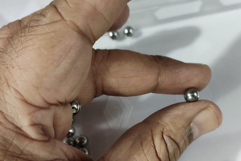 OMX 100 Pieces of Steel Iron Bearing Balls (7MM) - Image 2