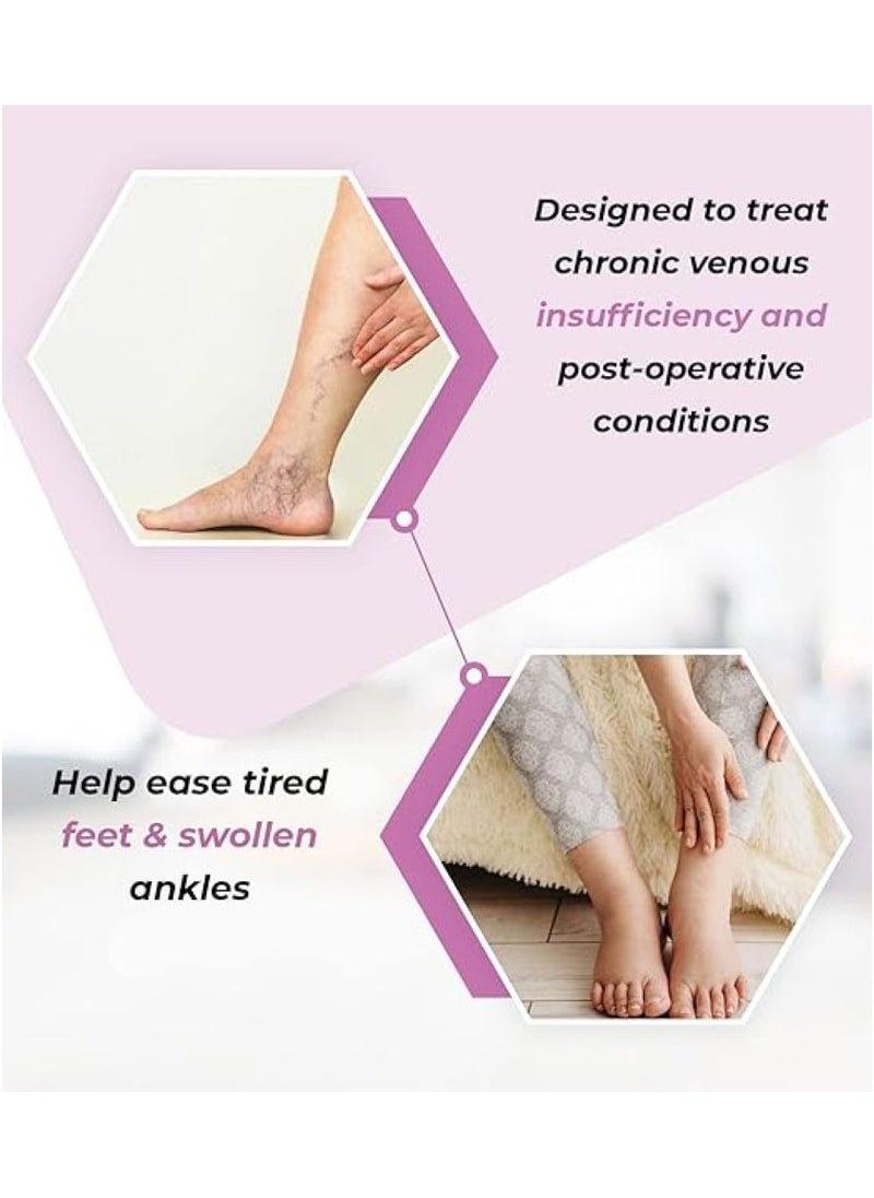 Med Knee High Compression for Women Open Toe