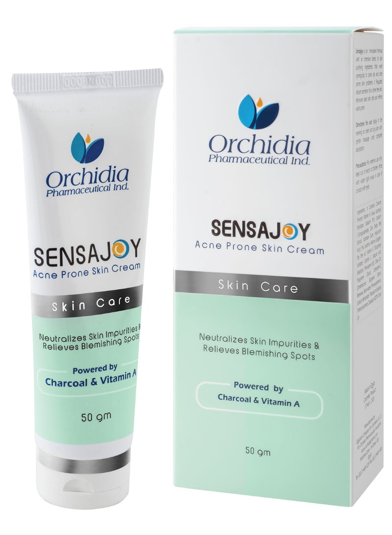 Orchidia Pharma Sensajoy Acne Prone Skin Cream
