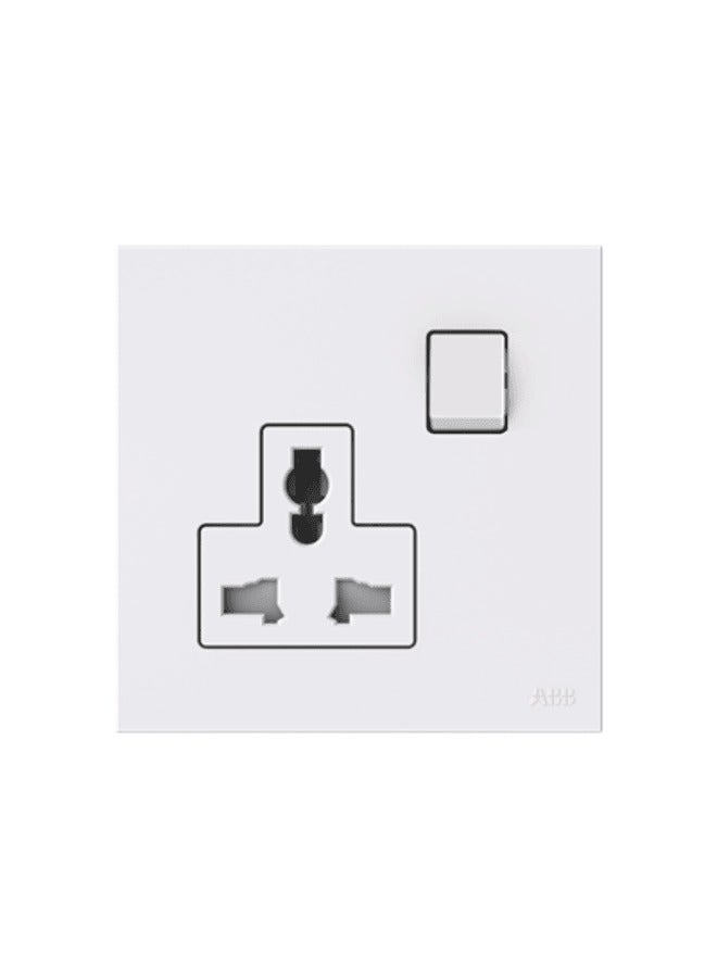 ABB AM22373 BL Socket outlet BS White - Zenit BS 
