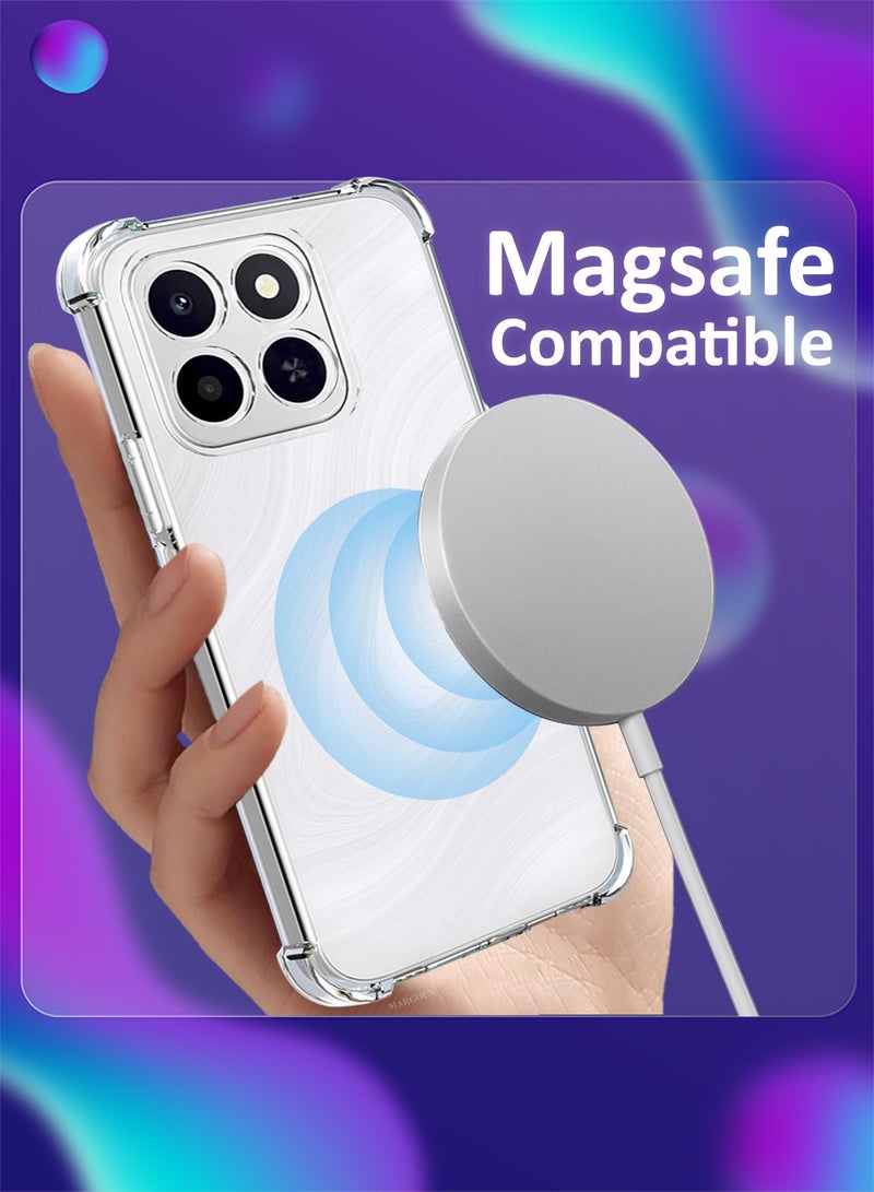 CATANES Gorilla Shockproof Clear TPU Case Cover for Honor X6C 4G – Air Cushion Corners & Raised Camera Guard - Image 5