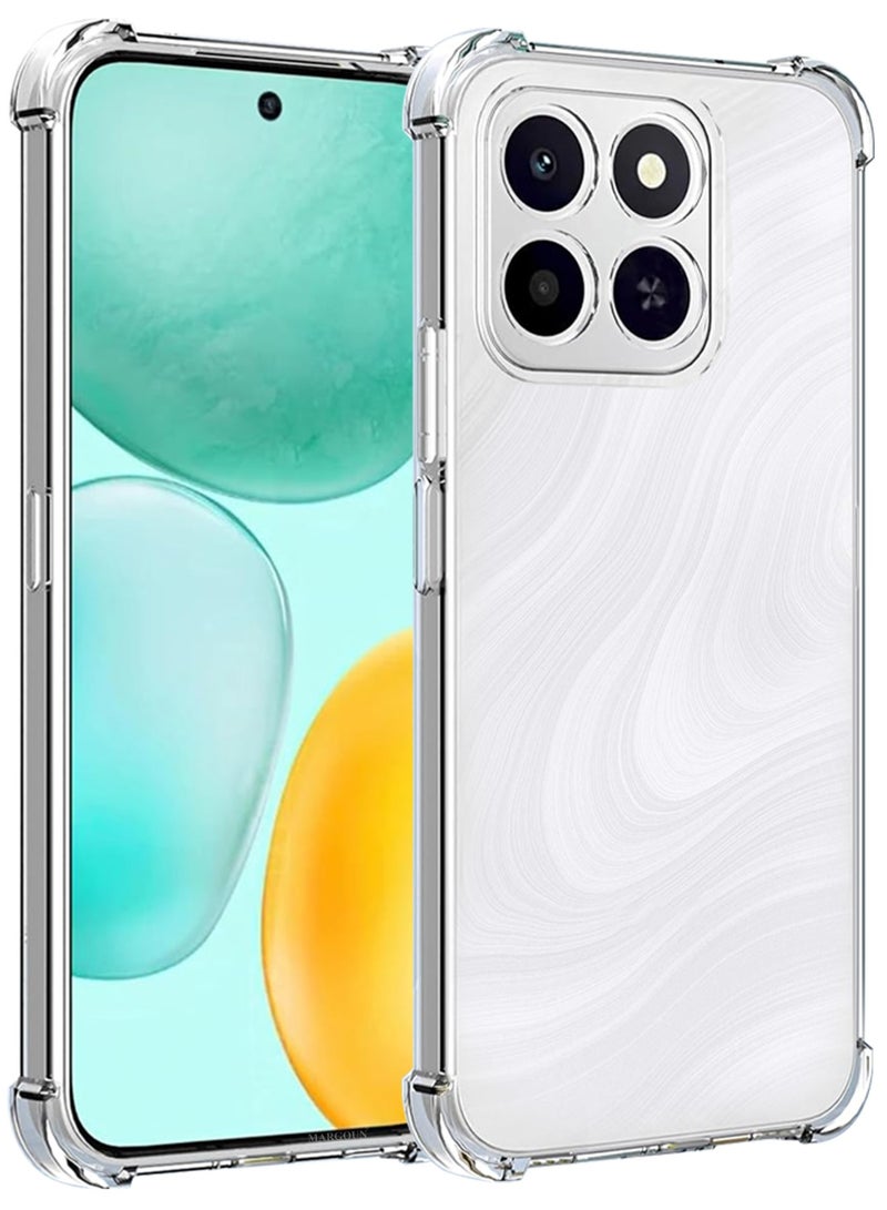 CATANES Gorilla Shockproof Clear TPU Case Cover for Honor X6C 4G – Air Cushion Corners & Raised Camera Guard - Image 2