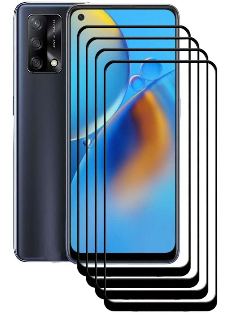 ACLIX 4 Pieces Antistatic ESD Dustproof Premium Quality High Definition Tempered Glass Screen Protector Designed For Oppo A74 - Image 1