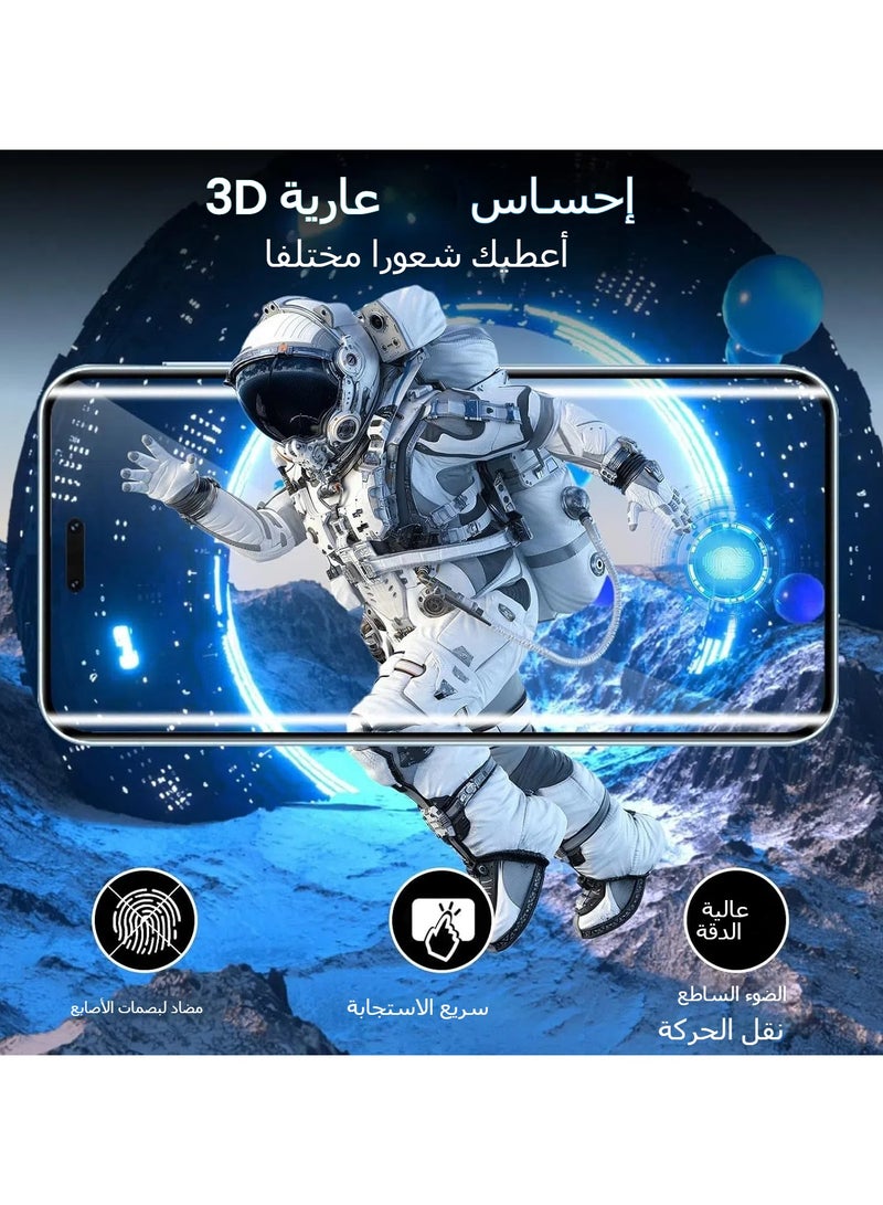 General 2 Pack Screen Protectors and 2 Pack Camera Protectors Compatible Honor Magic 7 Pro 5G Tempered Glass Screen Protectors Camera Protection Protective Glass 9H Hardness Honor Magic 7 Pro 5G Screen Protectors  - Image 4