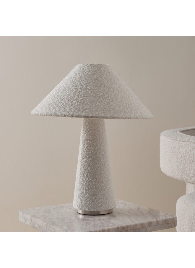 Home Box - Nash Boucle Table Lamp with Shade 40 x 49.5 x 40 cm - Image 1