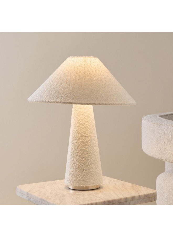 Home Box - Nash Boucle Table Lamp with Shade 40 x 49.5 x 40 cm - Image 1