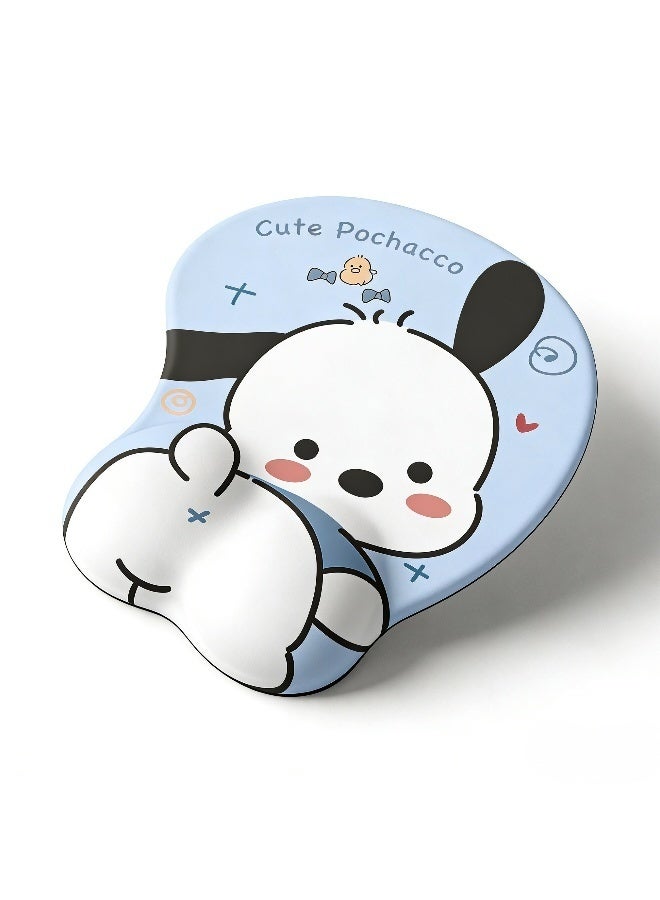 Ergonomic Mouse Pad with Wrist Support Non Slip Rubber Base Mouse pad for Home Office Gaming Working Computers Laptop Easy Typing Pain Relief Memory Foam Rebound - Image 1