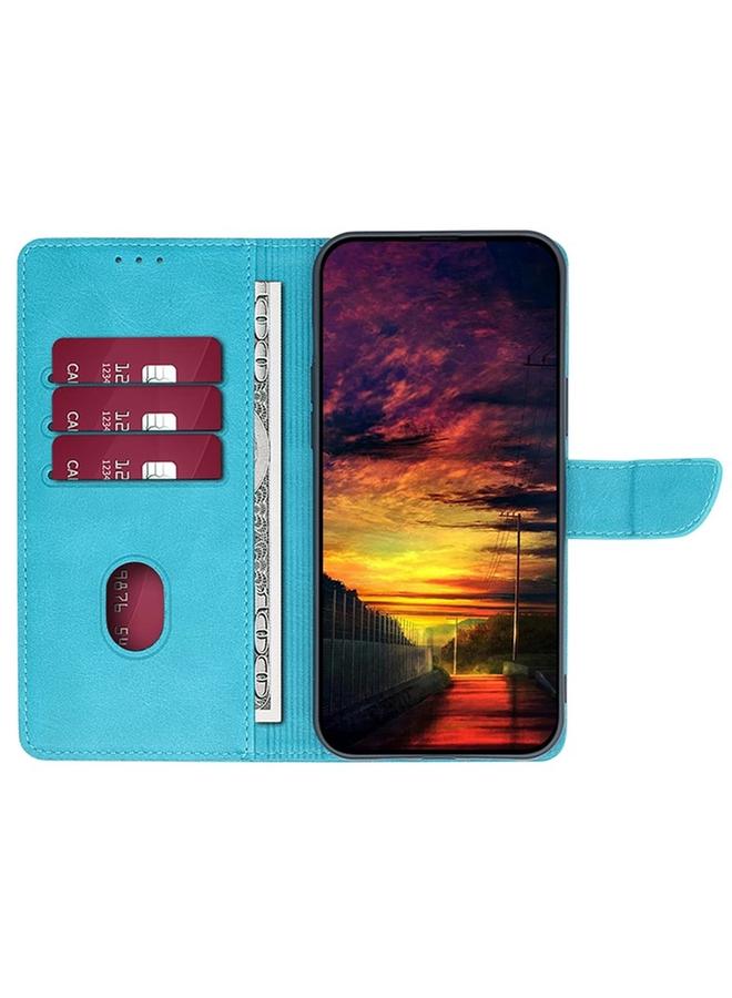 اس-توب جراب لهاتف Motorola Edge 50 Pro 5G مصنوع من جلد البقر مع إبزيم قابل للطي - Image 5