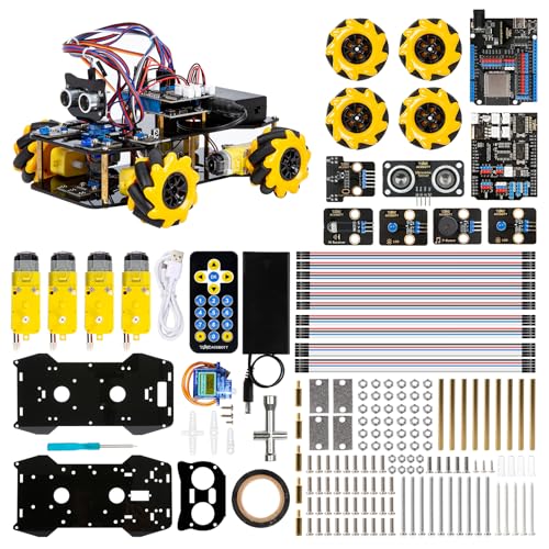 acebott Smart Robot Car Kit Compatible with Arduino, Robotics for Kids Ages 8-12 12-16, Electronic Programming Project/STEM Science Kits Coding Gifts for Adults and Youths - Image 1
